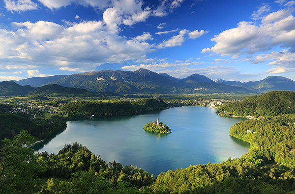 Bled Lake with the Assumption of Mary Church, Slovenia